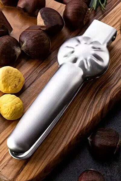 TechnoStation Paslanmaz Portatif Kestane Çizici Pense Kolay Kestane Çizme Aleti Çelik Kestane Çizme Aleti