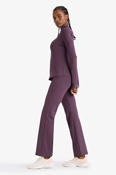DeFacto Defactofit Flare Fit Spanish Leg Soft Touch Premium Sportsman Pants E9679Ax25Au