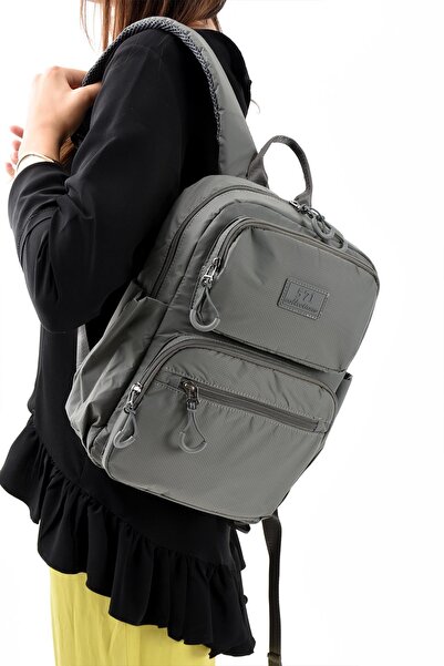 571 Collections Çanta Unisex Water Resistant Ultra-Light Multi-Compartment Me...