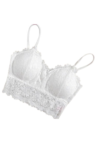 Fstyle Floral lace design bra