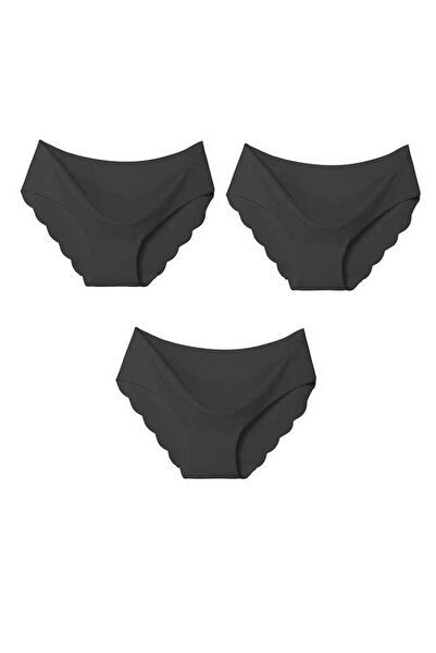 GECKO COLLECTION slip cu tăiere cu laser, fără sudură, cu margini ondulate, 3...