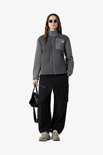 THE NORTH FACE Yumıorı Full Zip Women's Gray Fleece Nf0A8E88Eoe1