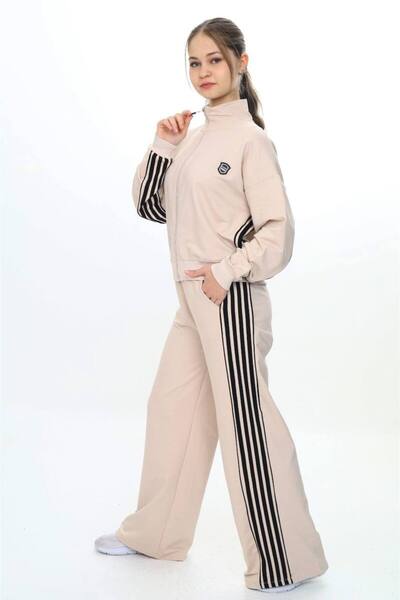 Jannock Κοριτσίστικο 100% βαμβακερό σετ φόρμας με μακρυμάνικο κάτω και επάνω μέρος-183