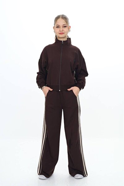 Jannock Комплект анцуг с дълъг ръкав, 100% памук, голям размер, горна и долна част, за момиче - 183 бр.