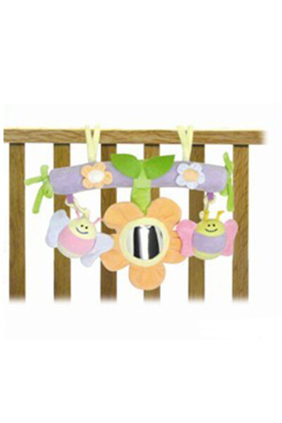 Moni Jucarie pentru copii Spring Time,atasare la patut sau carucior,prindere universala,jucarii moi