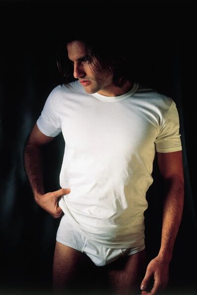 FAAL 122X6 Men's 6-Pack Short Sleeve Combed Cotton Single Jersey Undershirt-W...