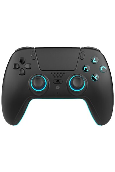 FREAKS AND GEEKS Trade Invaders Wireless Bluetooth Controller For PS5 LED Black