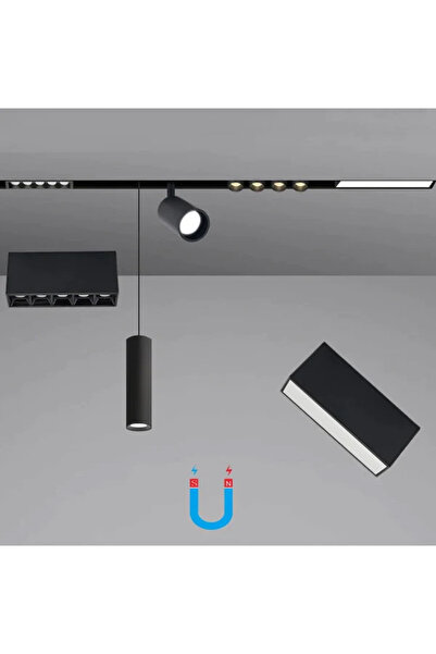 Lumini de Poveste Sina Incastrata Magnetica 2M Neagra