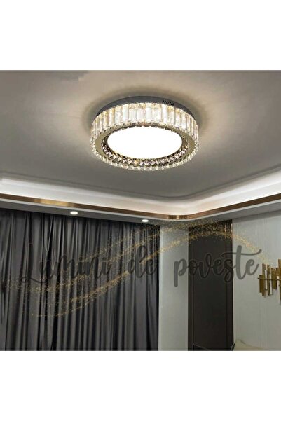 Lumini de Poveste Plafoniera LED 100W Cristal Mega 1