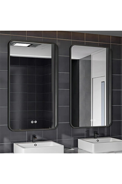 Lumini de Poveste LED 47W bathroom mirror Visage Black 60x80 OD039