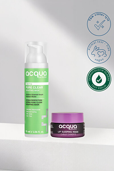 Acqua Perfection Gözenek Sıkılaştırıcı Soyulabilir Yüz ve Onarıcı/Nemlendiric...
