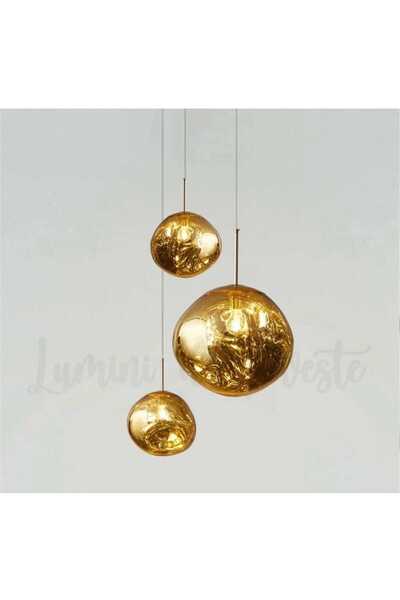 Lumini de Poveste Pendul Glass Gold 220