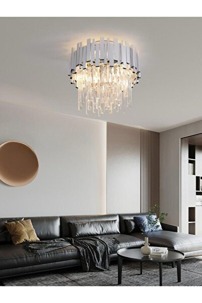 Lumini de Poveste Plafoniera Scaly Silver 400