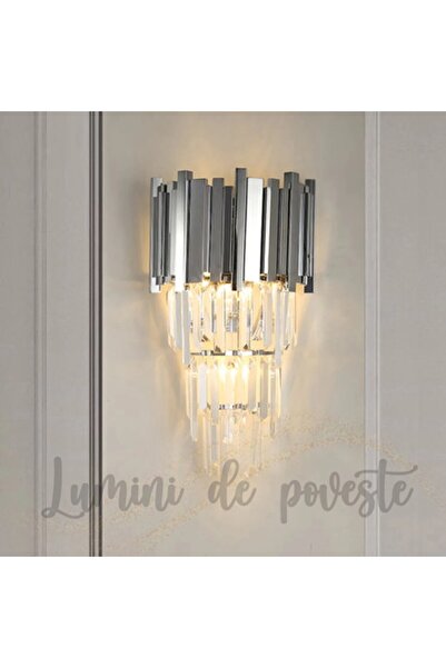 Lumini de Poveste Aplica Scaly Silver