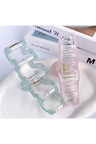 cityvision Модель Dalga Mavi Renk Asetat 10,5 см Lüks Mandal Toka