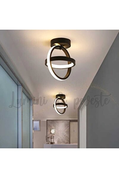 Lumini de Poveste Aplica LED 23W Mega Circle Black