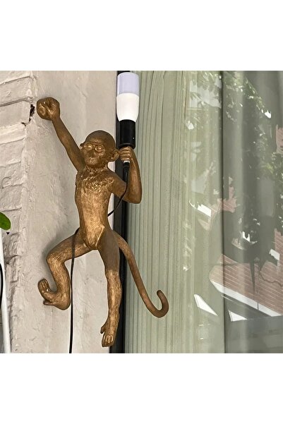 Lumini de Poveste Monkey Gold Wall Lamp