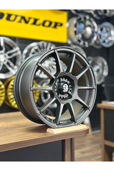 Emr Sparco Assetto Gara 15″ Jant – 6.5x15 – 4x100 – ET35 – 67.1mm – Matt Gun Metal – 4 Adet