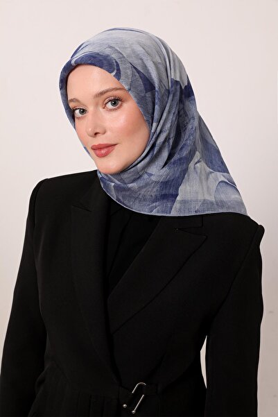LuvenSara وشاح صيفي |   أزرق غامض
