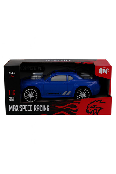 TSUMAB Max Speed Racing Sports Car – 1:16 Scale Power Racer Toy Car for Kids