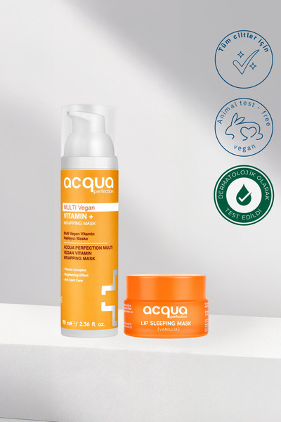 Acqua Perfection Leke Karşıtı Soyulabilir Yüz ve Onarıcı/Nemlendirici Vanilya...