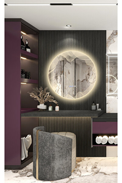 Lumini de Poveste Dream LED bathroom mirror 80 cm LDPJ177