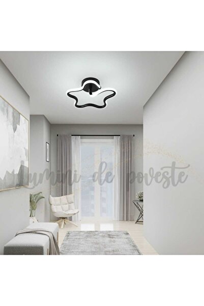 Lumini de Poveste Aplica LED 32W Star Negru