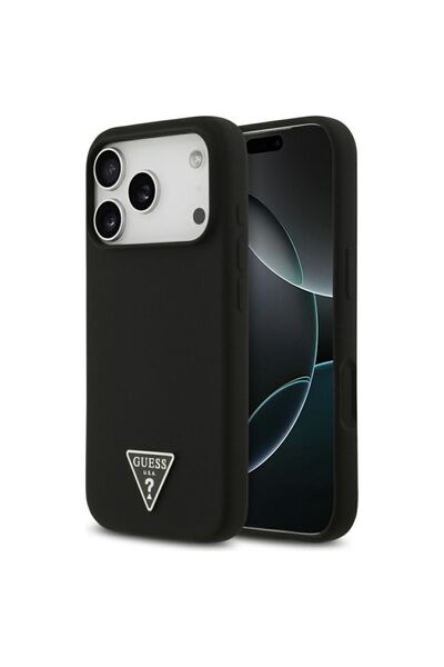 REDz Accessories Θήκη Guess με MagSafe για iPhone 17 Pro, Τρίγωνο Λογότυπο Σι...