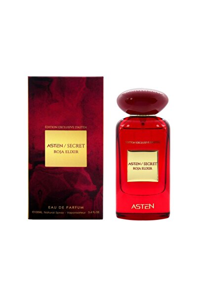 Asten Secret Roja Elixir Eau de Parfum, Unisex, 100ml
