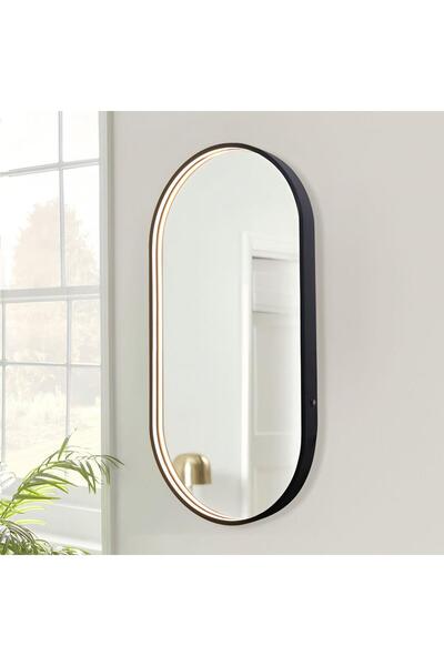 Lumini de Poveste Oglinda LED baie 50x90 Black Classy, LDPJ190