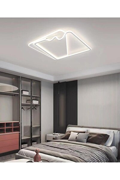 Lumini de Poveste LED ceiling light 160W Sway White Square