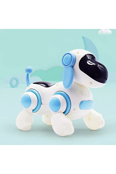Duman Oyuncak Yürüyen Işıklı Sevimli Mavi Akıllı Köpek (ITEM KOD : 111-3A)