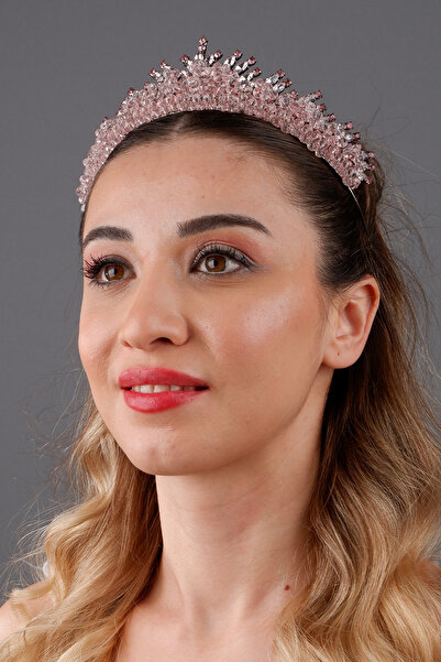 Limelia تاج العروس من حجر الكريستال اللامع من مارجو، إكسسوار شعر الأميرة لحفل...