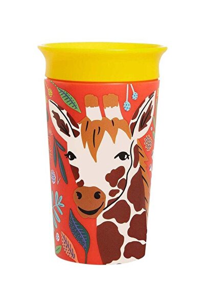 Munchkin Miracle 360° Wildlove Sippy Cup 9oz/266ml Giraffe