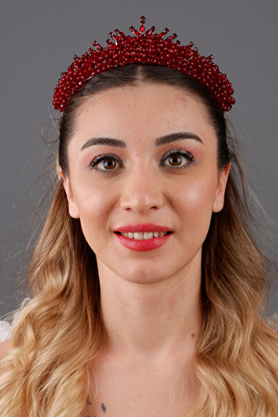 ESPEREST تاج العروس من حجر الكريستال اللامع من مارجو، إكسسوار شعر للزفاف والخ...