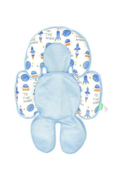Moon Body Support Cushion Car Seat Pad Support Pillow