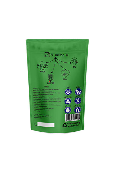 Biovitalis Pulbere de Moringa, 125 gr
