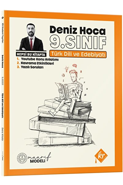 KR Akademi Yayınları Deniz Hoca Maarif Modeli 9. Sınıf Türk Dili ve Edebiyatı...