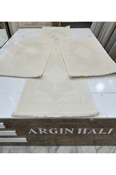 Duru Beyaz Yatak Odası Halısı Akrilik ARGIN HALI