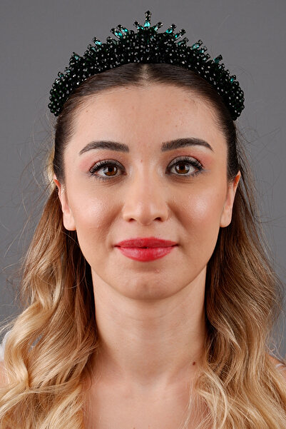 ESPEREST تاج العروس من حجر الكريستال اللامع من مارجو، إكسسوار شعر للزفاف والخ...