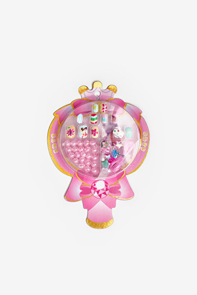 Le Mabelle Çok Renkli Takma Tırnak ve Bileklik Seti