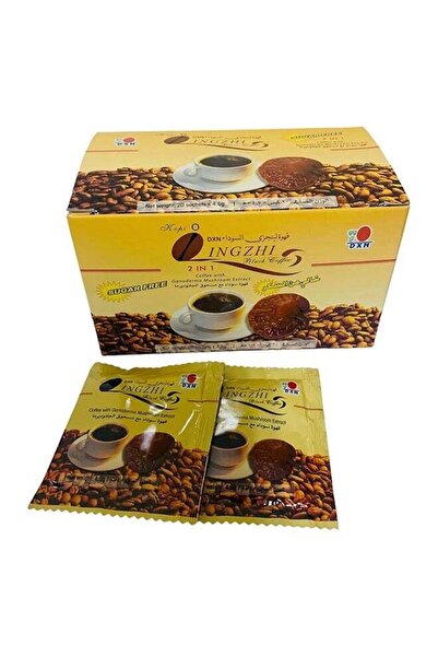 DXN قهوة لينجزي السوداء الخالية من السكر 90 جرام