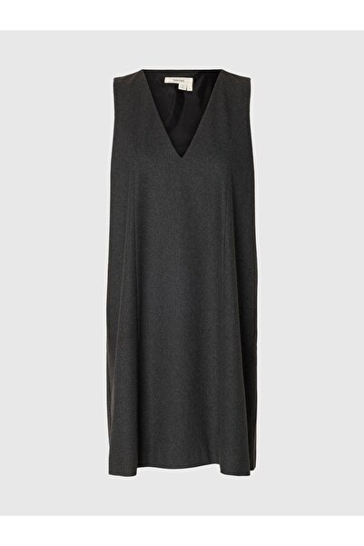 Selected Femme Midikleid Wollmix