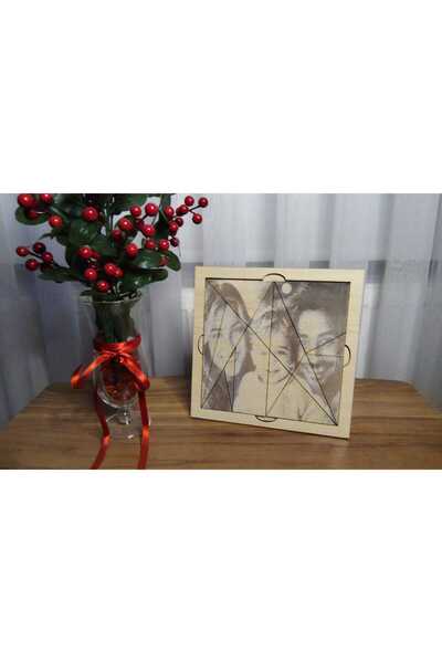shop BSD Dekoratif Kişiye Özel Resimli Puzzle Çerçeve