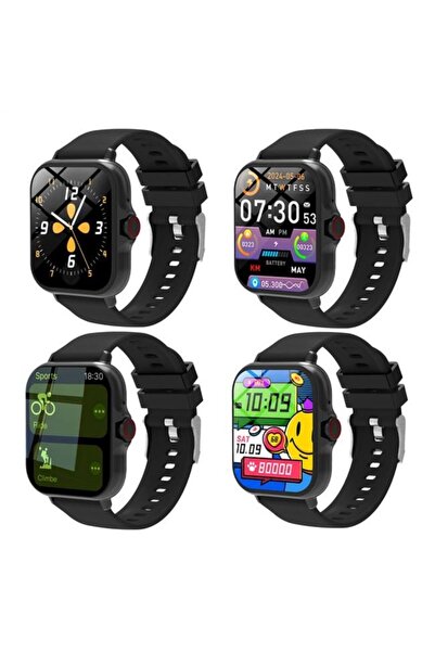 OEM Black Smartwatch Call Answering, Pedometer, Blood Pressure Measurement, Heart Rate Blood Oxygen Level etc.