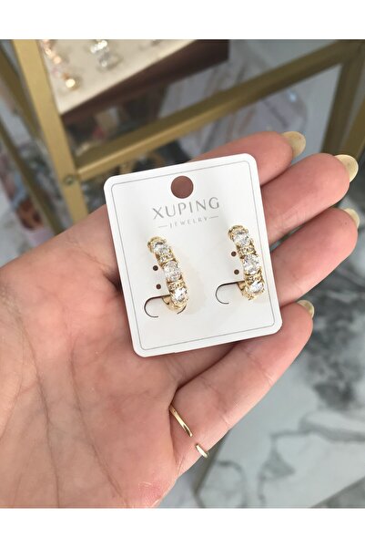 the ASEL İNCİ أقراط على شكل حجر كبير (لا تفقد لونها)