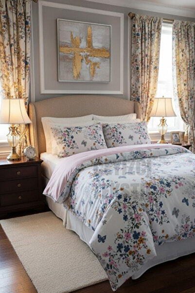 Çt Çeyizci Tekstil Double Duvet Cover Set 4 Pieces