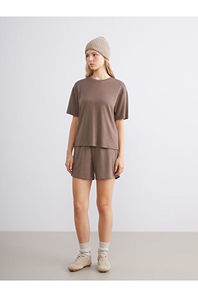 LC Waikiki Xside Women's Elastic Waist Shorts