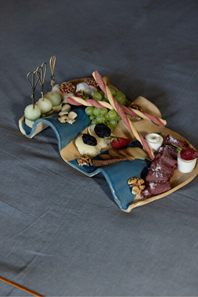 Eclectic Home Colorful Serving Plate