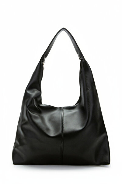 KISCHE Casual Knitting Model Zipper Closure University Women's Hand and Shoulder Bag